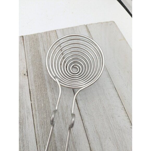 Pampered Chef #1 Egg Separator, 9 1/2" Stainless Steel, Retired #1187 - Picture 2 of 6